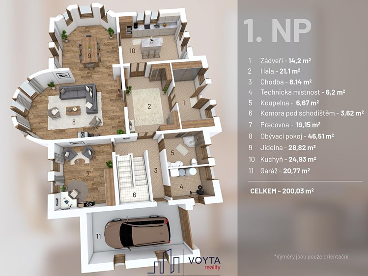 Prodej vily 347 m², pozemek 1 370 m² - foto 7