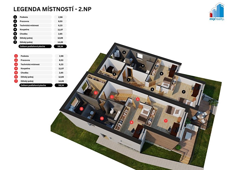 Prodej rodinného domu 124 m², pozemek 330 m² - foto 4