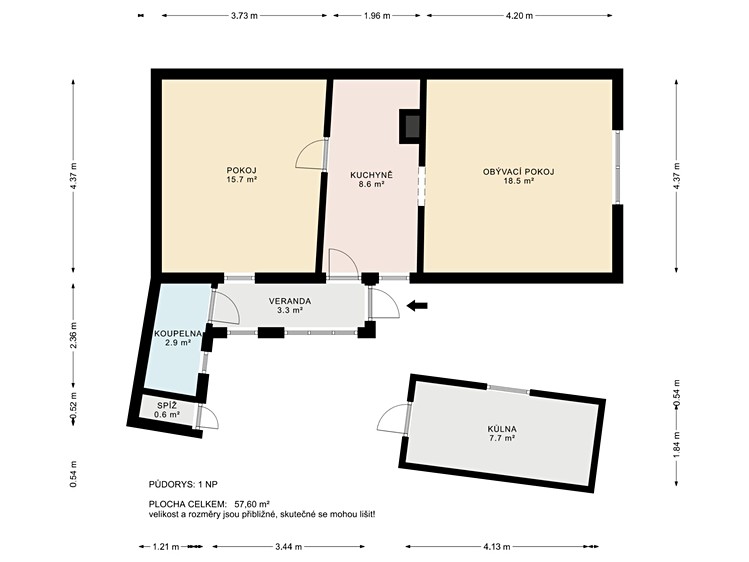 Prodej rodinného domu 108 m², pozemek 677 m² - foto 3