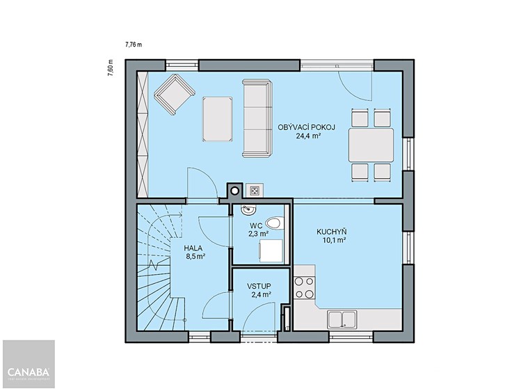 Prodej  rodinného domu 97 m², pozemek 1 129 m² - foto 5