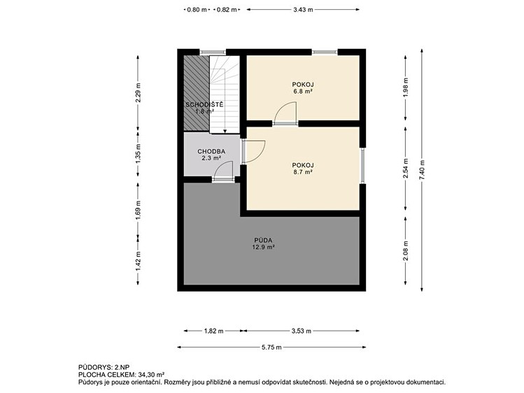 Prodej rodinného domu 95 m², pozemek 371 m² - foto 8