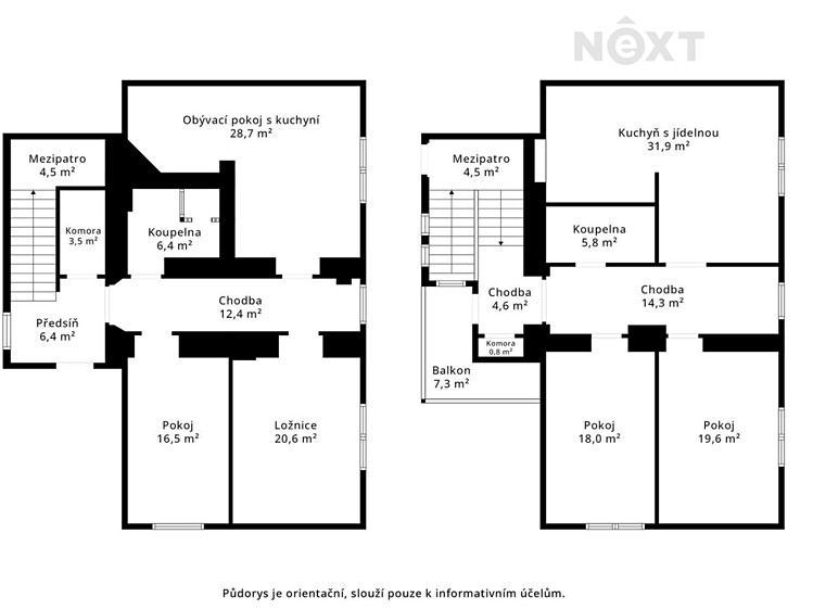 Prodej vícegeneračního domu 206 m², pozemek 626 m² - foto 3