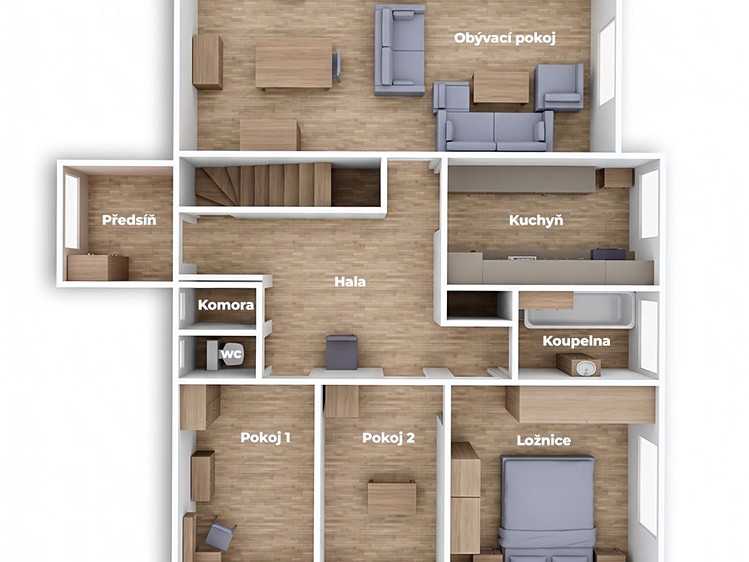 Prodej  rodinného domu 126 m², pozemek 598 m² - foto 6