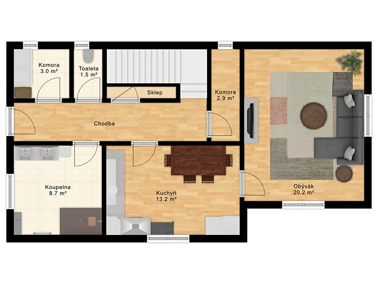 Prodej rodinného domu 135 m², pozemek 529 m² - foto 6