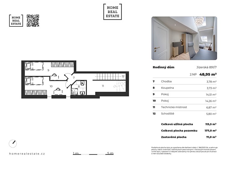 Prodej rodinného domu 114 m², pozemek 177 m² - foto 6