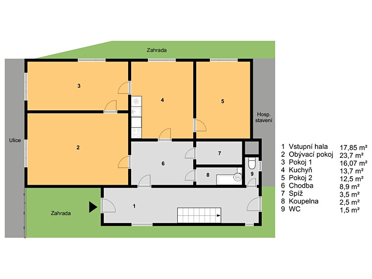 Prodej rodinného domu 155 m², pozemek 906 m² - foto 7
