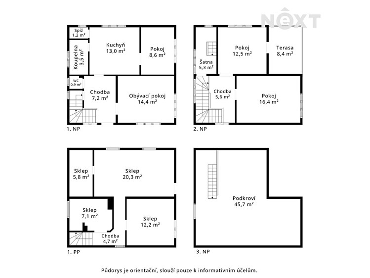 Prodej  rodinného domu 89 m², pozemek 747 m² - foto 6