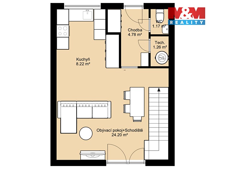 Prodej rodinného domu 82 m², pozemek 123 m² - foto 5