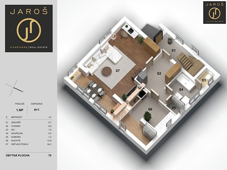 Prodej rodinného domu 141 m², pozemek 1 082 m² - foto 3