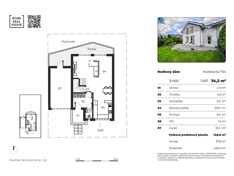 Prodej vily 145 m², pozemek 427 m² - foto 6