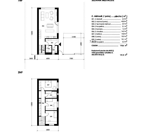 Prodej rodinného domu 119 m², pozemek 552 m² - foto 7