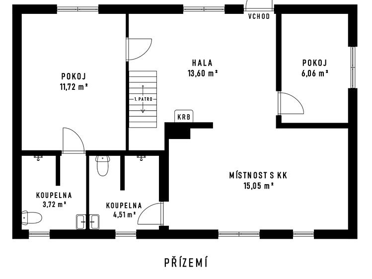 Prodej chaty 115 m², pozemek 407 m² - foto 2