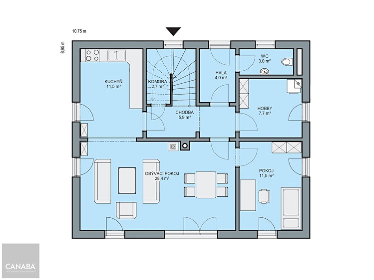 Prodej rodinného domu 161 m², pozemek 1 880 m² - foto 8