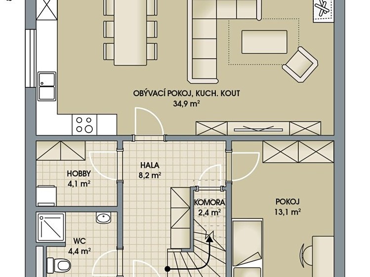 Prodej rodinného domu 138 m², pozemek 430 m² - foto 7
