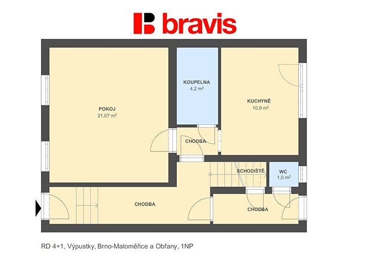 Pronájem  rodinného domu 102 m², pozemek 371 m² - foto 6