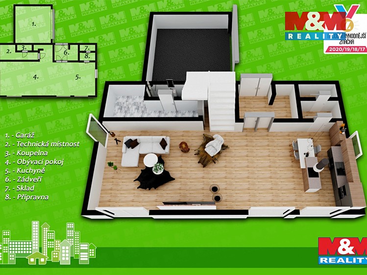 Pronájem rodinného domu 270 m², pozemek 721 m² - foto 7