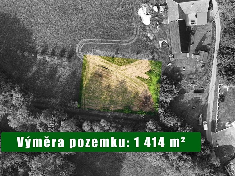 Prodej stavebního pozemku 1 414 m² - foto 5