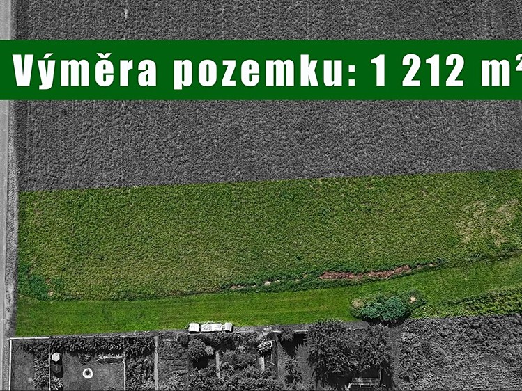 Prodej stavebního pozemku 1 212 m² - foto 4