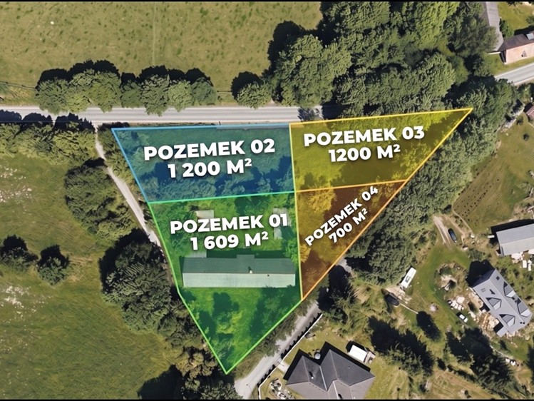 Prodej stavebního pozemku 700 m² - foto 5