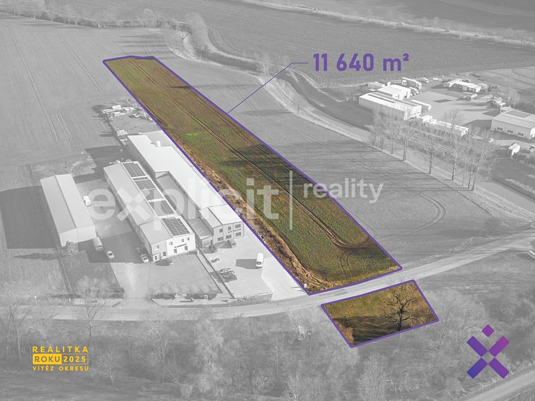Prodej komerčního pozemku 11 640 m² - foto 7