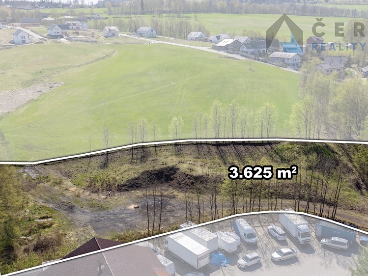 Prodej stavebního pozemku 3 625 m² - foto 4