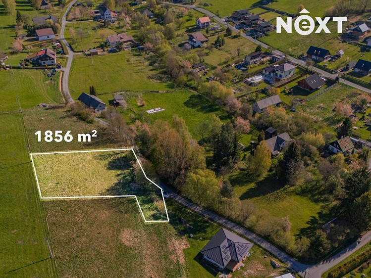 Prodej stavebního pozemku 1 856 m² - foto 3