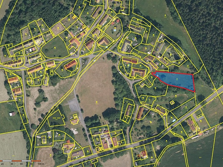 Prodej  stavebního pozemku 2 069 m² - foto 5