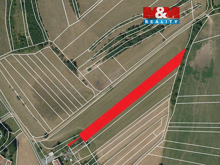 Prodej pole 3 913 m² - foto 1