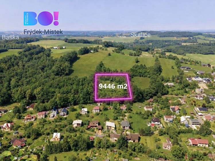 Prodej stavebního pozemku 9 446 m² - foto 1