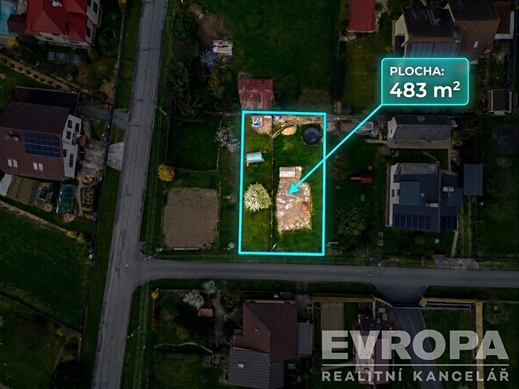 Prodej stavebního pozemku 483 m² - foto 5
