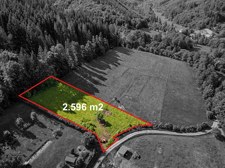 Prodej stavebního pozemku 2 596 m² - foto 2