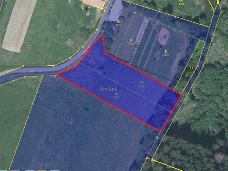 Prodej stavebního pozemku 2 596 m² - foto 5