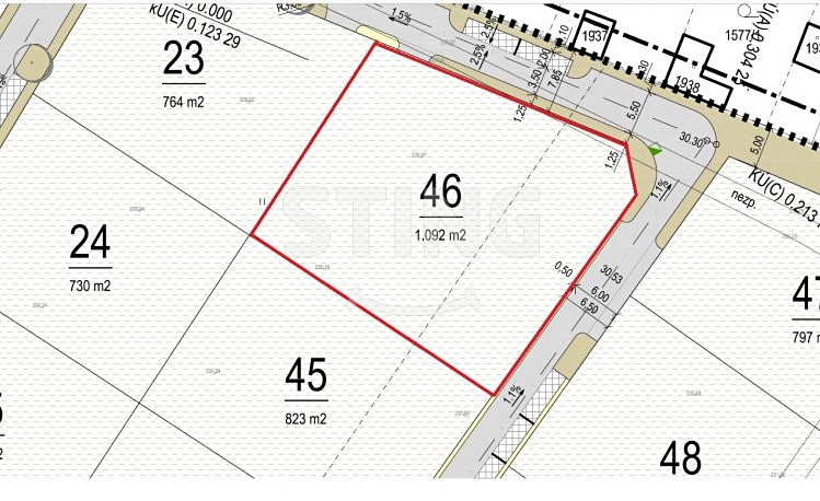 Prodej stavebního pozemku 1 031 m² - foto 5