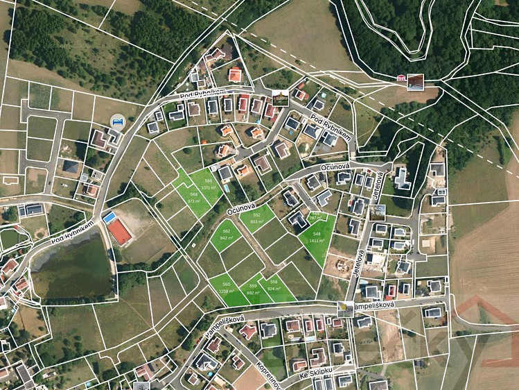 Prodej stavebního pozemku 10 730 m² - foto 3