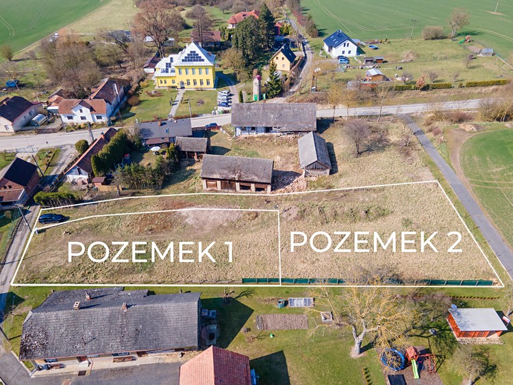 Prodej stavebního pozemku 1 200 m² - foto 2