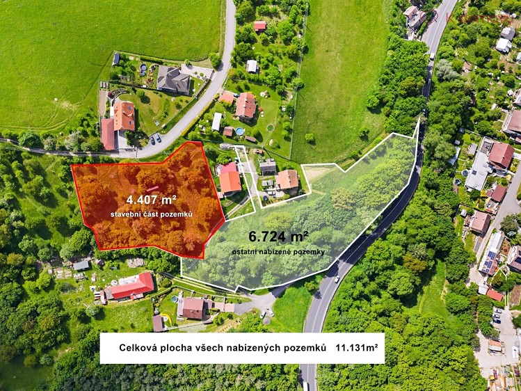 Prodej stavebního pozemku 11 131 m² - foto 7