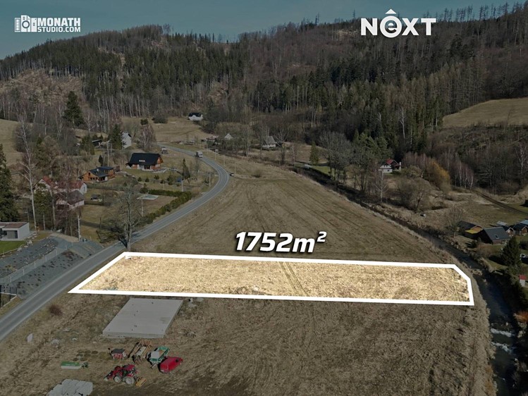 Prodej stavebního pozemku 1 752 m² - foto 3