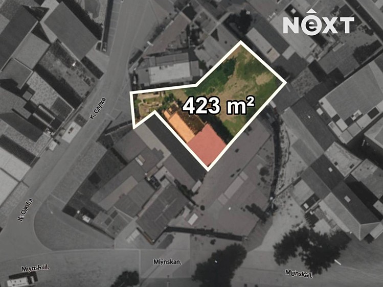 Prodej stavebního pozemku 423 m² - foto 1