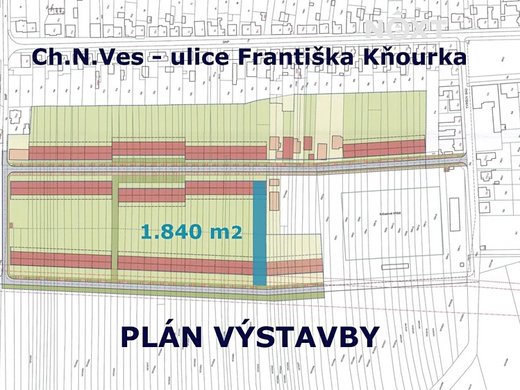 Prodej stavebního pozemku 1 840 m² - foto 4