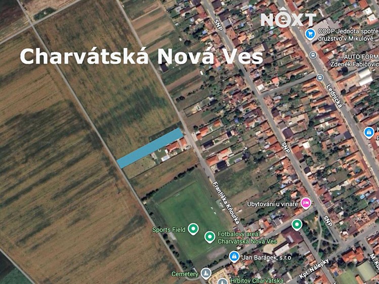 Prodej stavebního pozemku 1 840 m² - foto 1