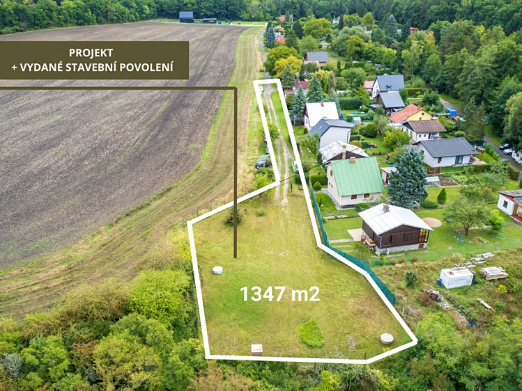 Prodej stavebního pozemku 1 347 m² - foto 4