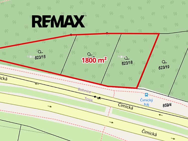 Prodej pozemku 1 800 m² - foto 2