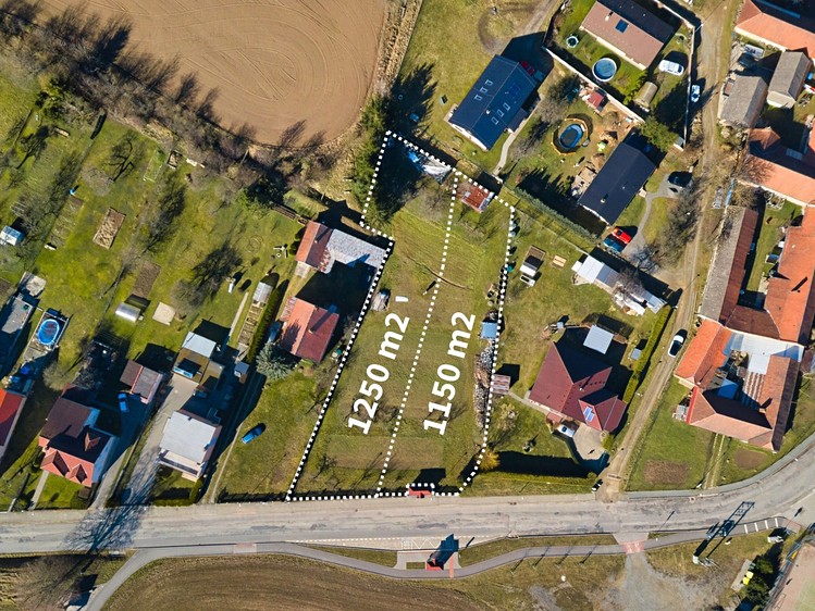 Prodej stavebního pozemku 1 150 m² - foto 2