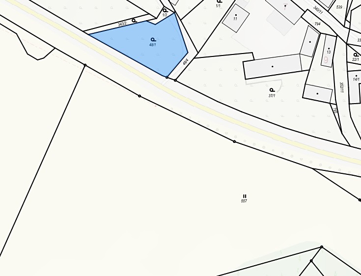 Prodej stavebního pozemku 1 077 m² - foto 2