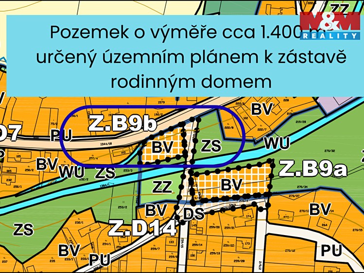 Prodej  stavebního pozemku 1 402 m² - foto 4