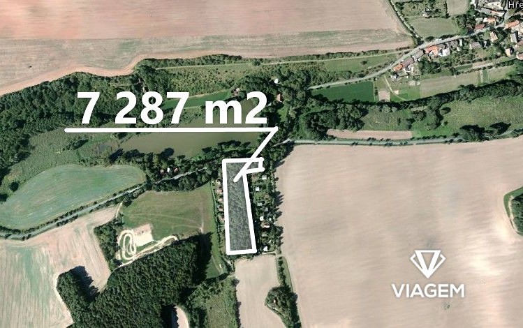Prodej lesa 7 287 m² - foto 1