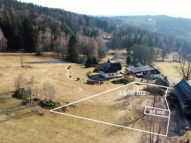 Prodej stavebního pozemku 2 074 m² - foto 5