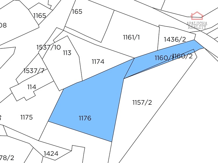 Prodej  stavebního pozemku 1 970 m² - foto 3
