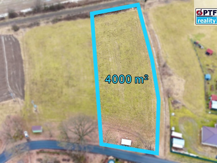 Prodej stavebního pozemku 4 000 m² - foto 1