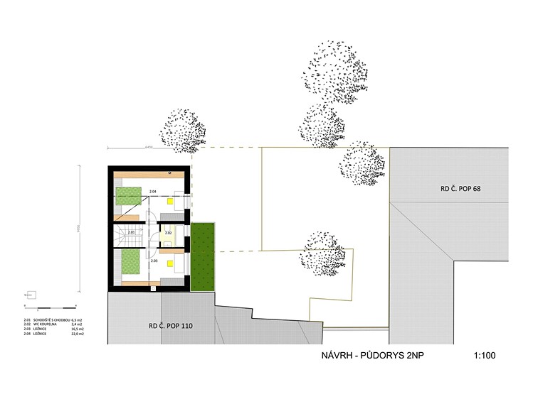 Prodej stavebního pozemku 388 m² - foto 3